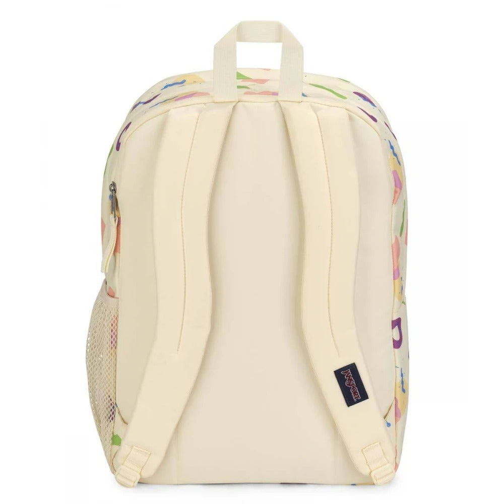JanSport Backpack Big Student Memphis Mood Neon