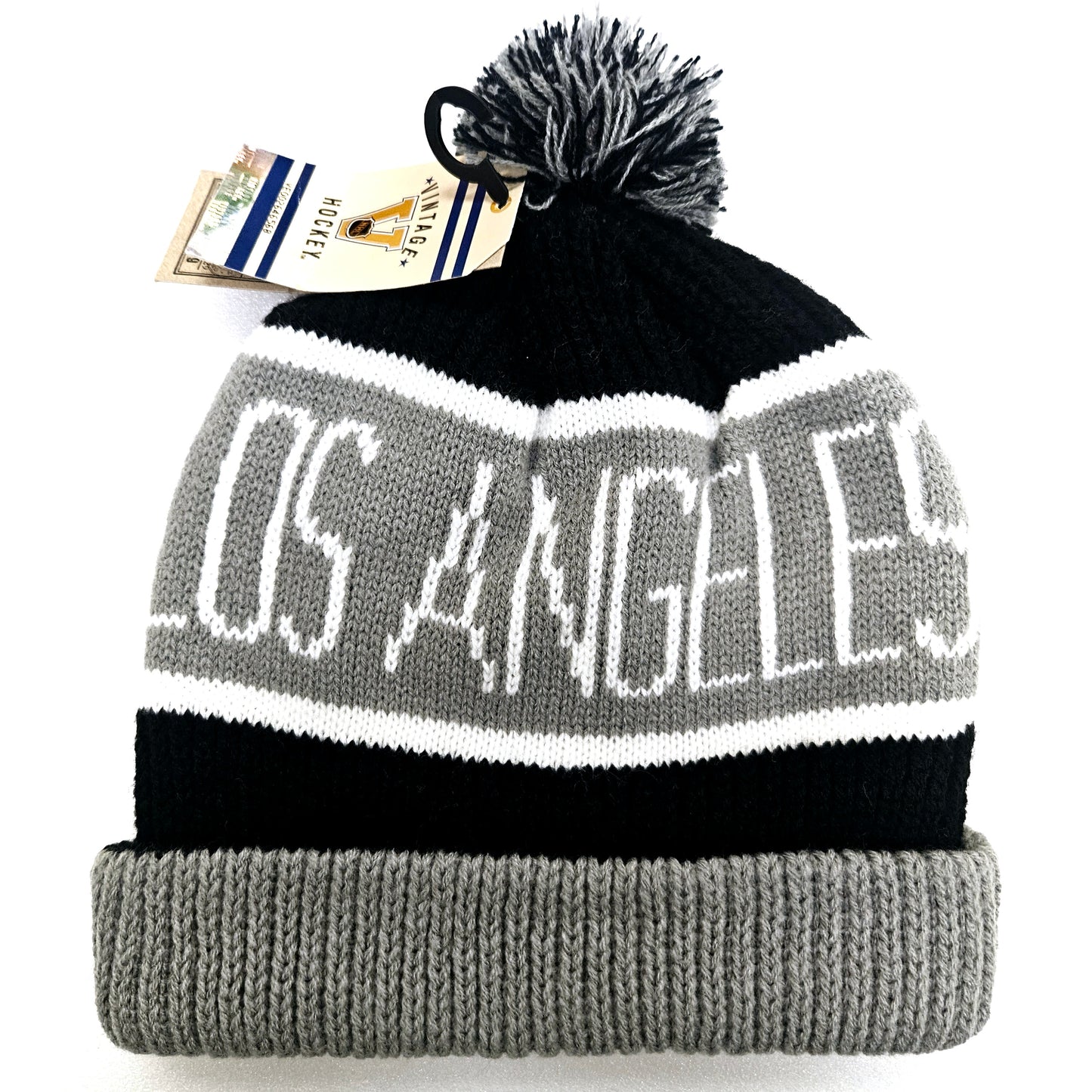 NHL Los Angeles Kings Team Beanie Hat, Cuffed Knit Collection Headwear