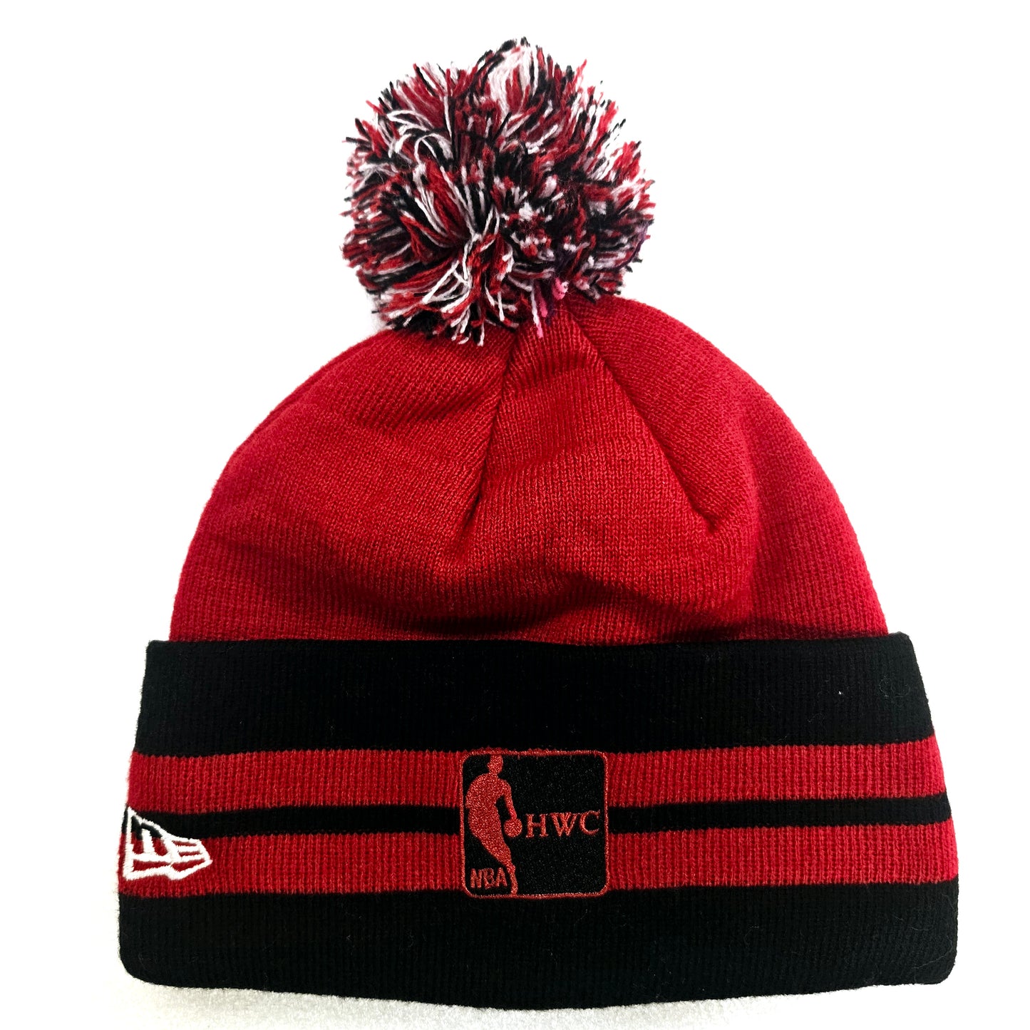 New Era Miami Heat NBA Woven Cuffed Knit Hat