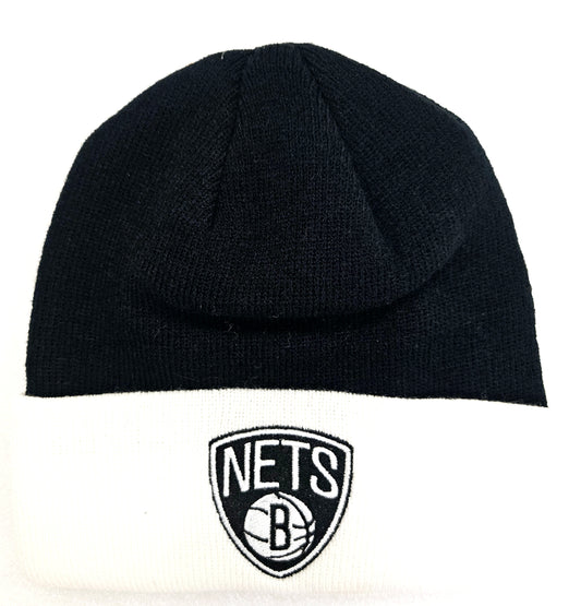 Adidas Brooklyn Nets Cuffed Knit Hat