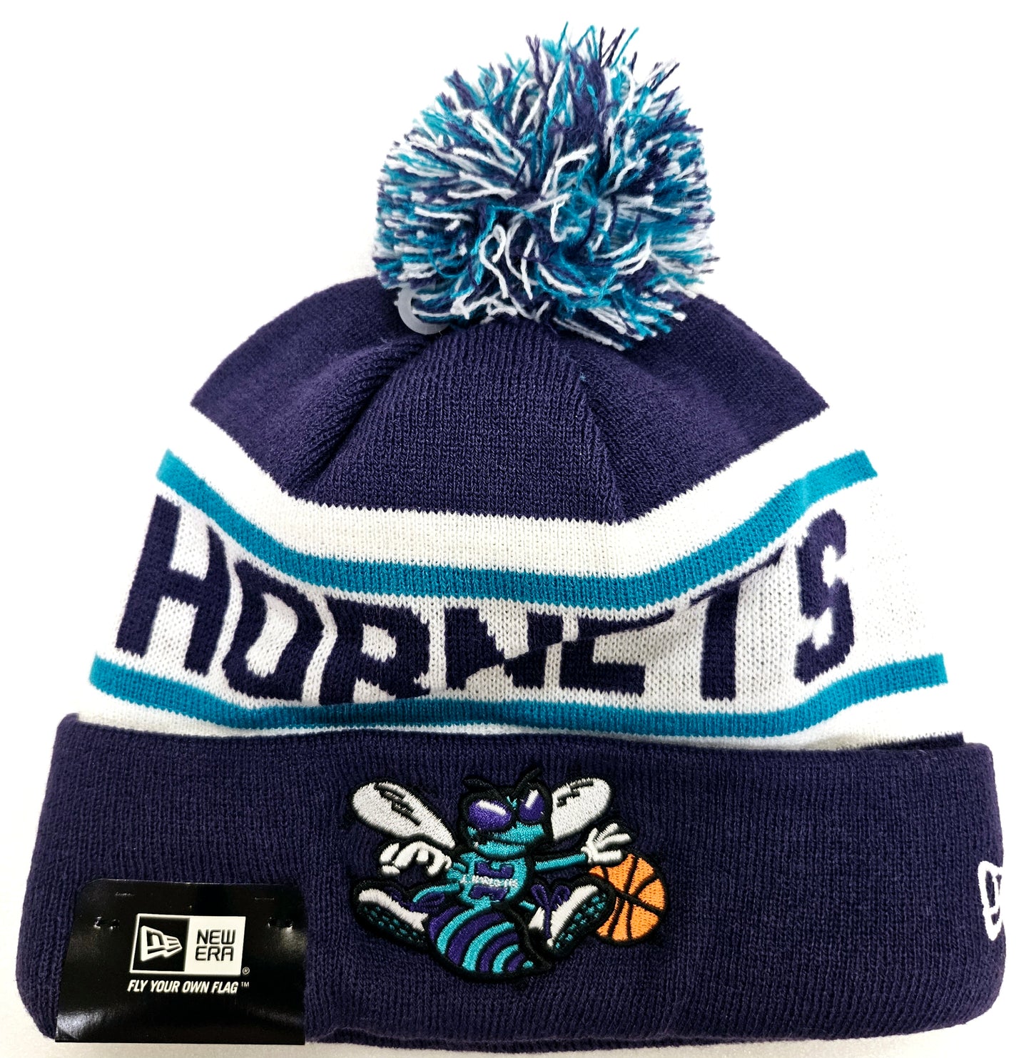 Charlotte Hornets NBA Premium Pom Knit Hat