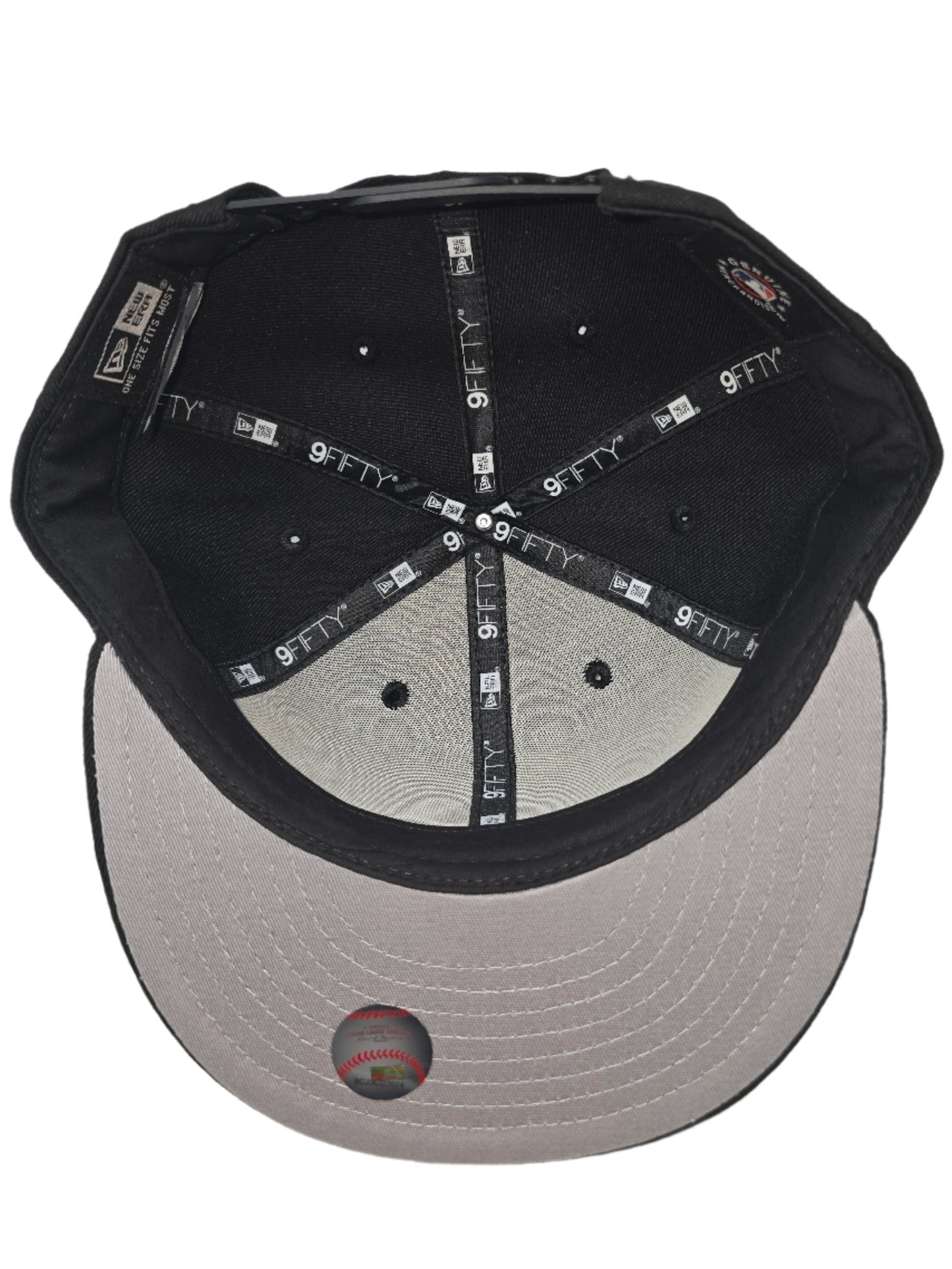 Los Angeles Dodgers Authentic New Era 9FIFTY Blackout Snapback Baseball Cap