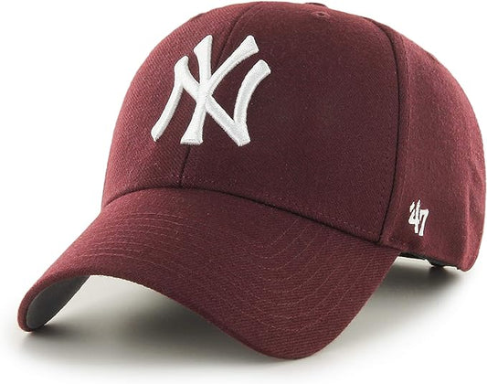 '47 New York Yankees MVP Cap - Dark Maroon