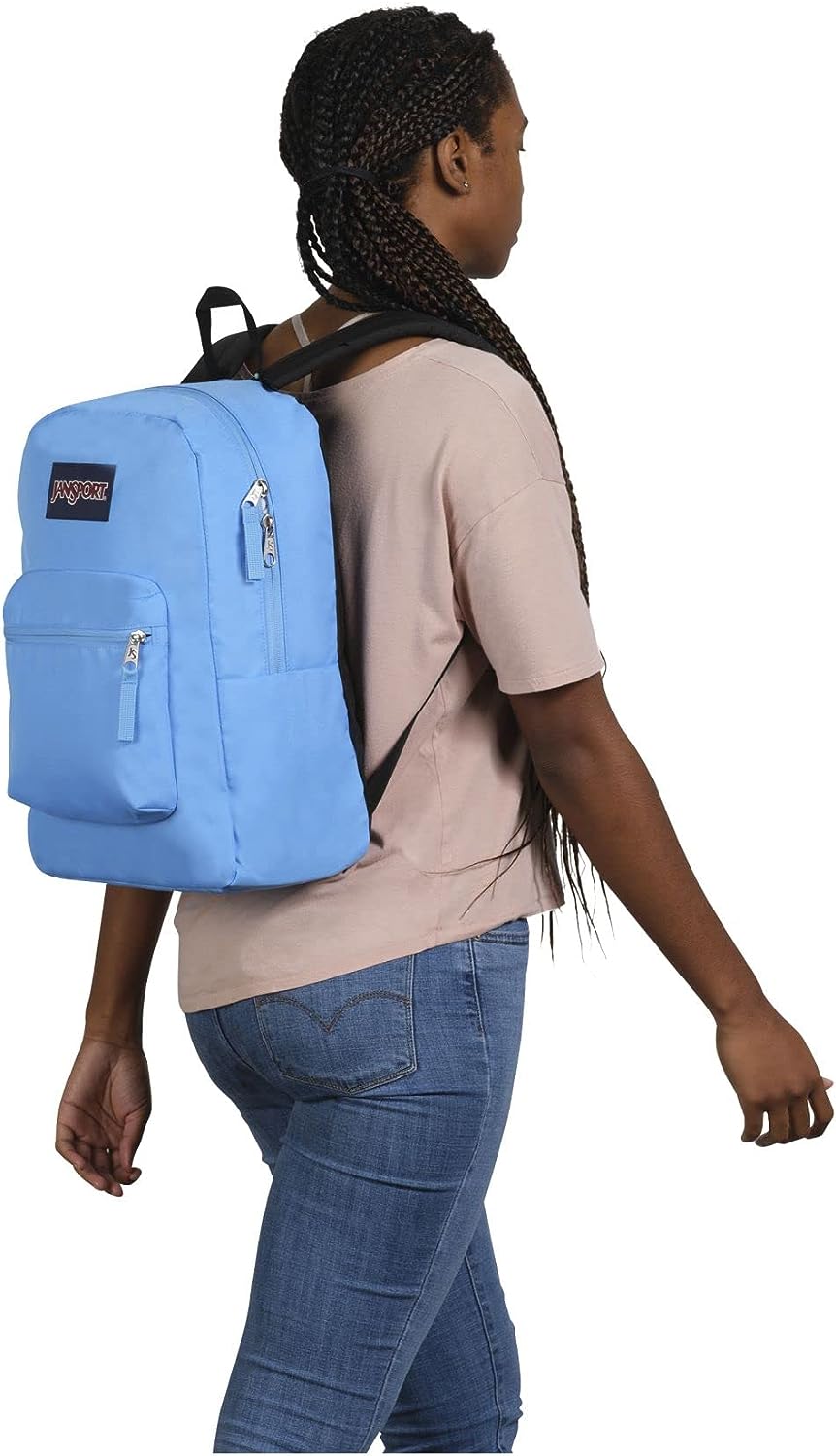 JanSport Backpack Cross Town Blue Neon