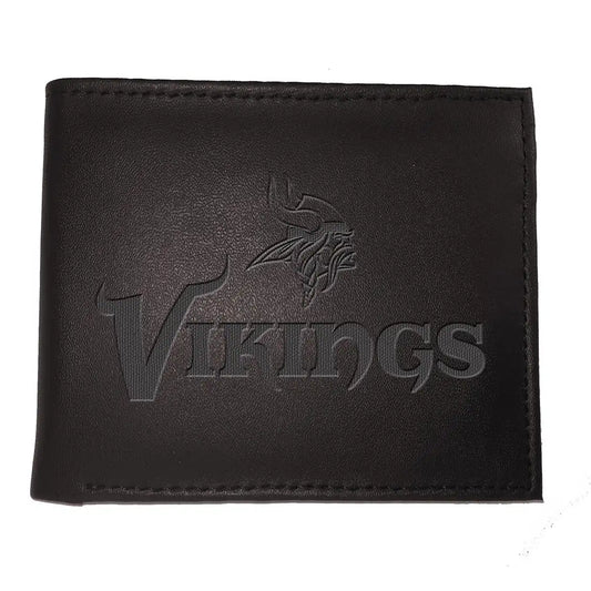 Minnesota Vikings NFL Leather Bi-Fold Wallet