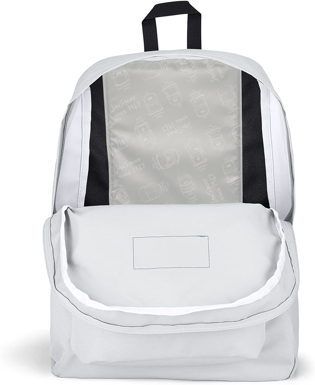 JanSport Superbreak White School Backpack