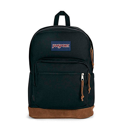 JanSport Right Pack BLACK Laptop School Backpack JS0A4QVA008