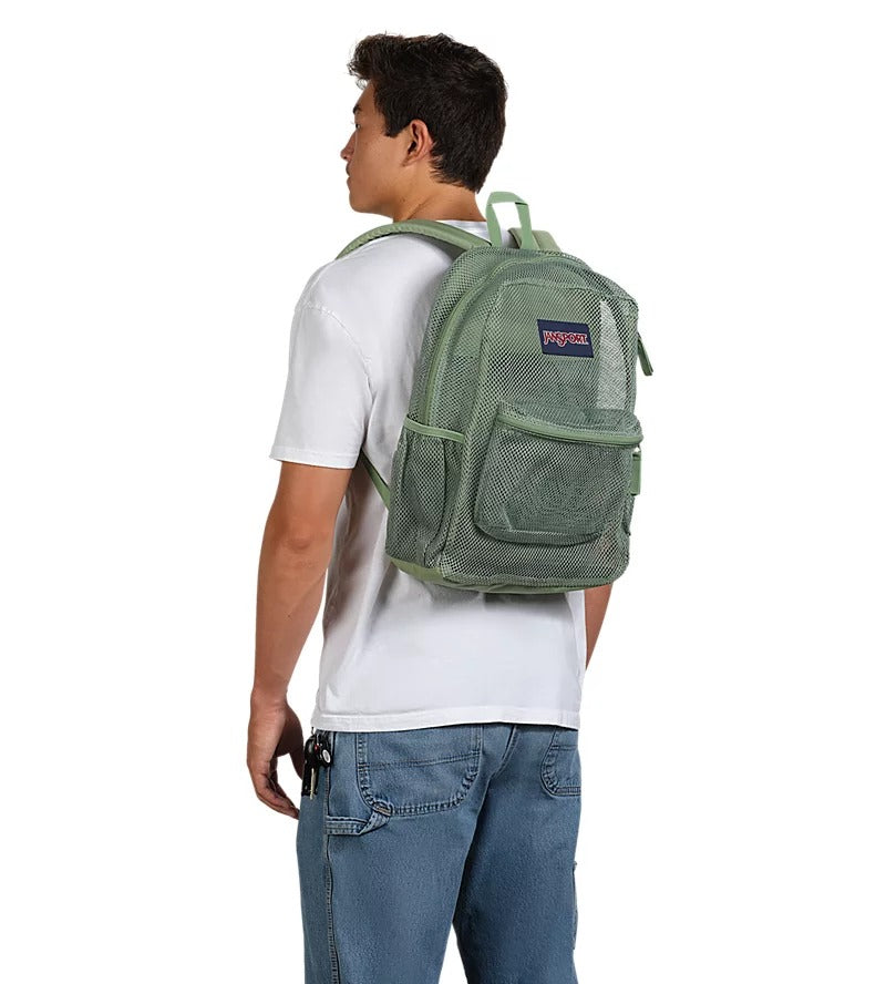 JanSport ECO Mesh Pack Loden Frost Green