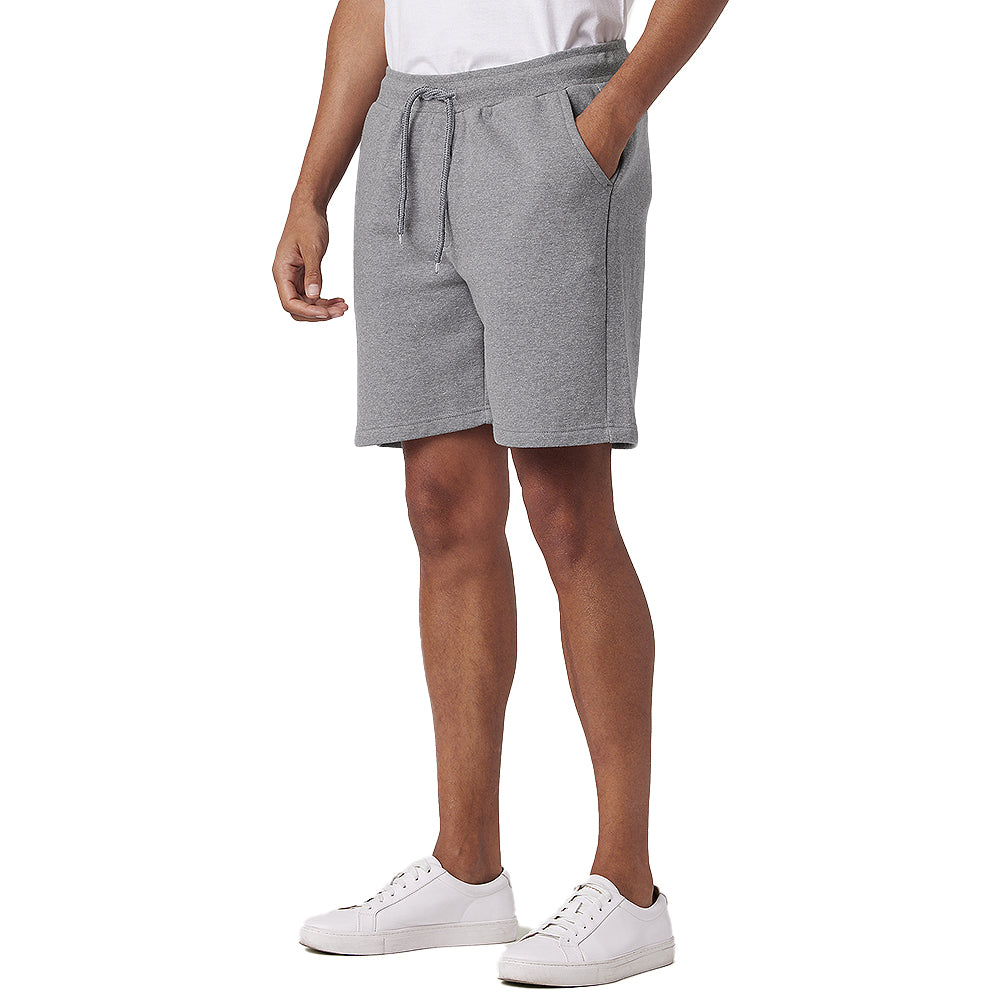 Unisex Light Weight Shorts Fleece Pants Carbon Grey 7oz