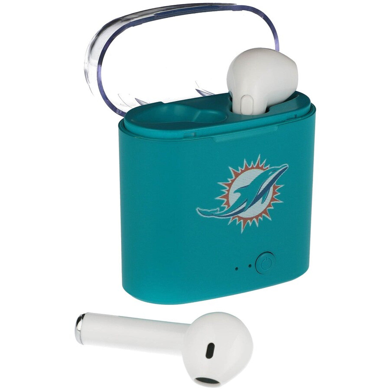 NFL Miami Dolphins True Wireless Bluetooth Earbuds