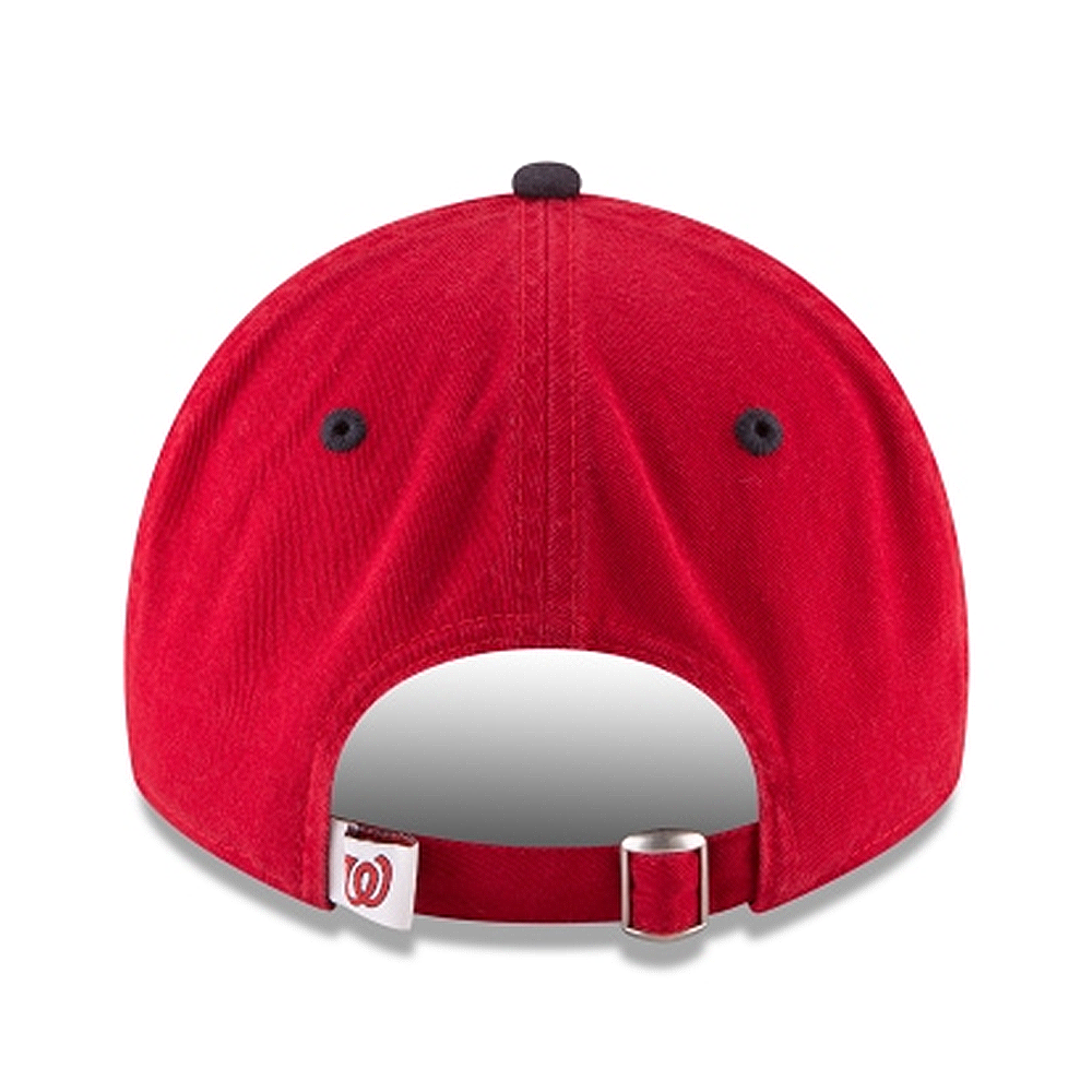 New Era 9TWENTY MLB Washington Nationals Core Classic Adjustable Hat Red/Navy
