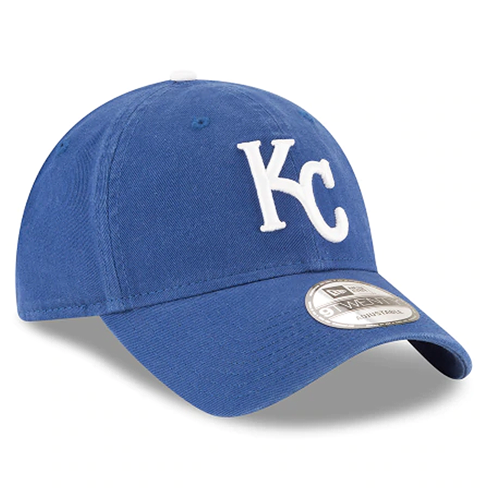New Era MLB Kansas City Royals Core Classic 9TWENTY Adjustable Hat Royal Blue