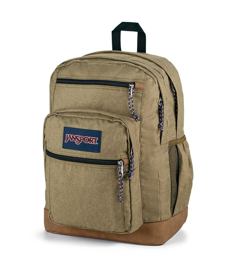 JanSport Cool Student Backpack Army Green Letterman Poly JS0A2SDD82C