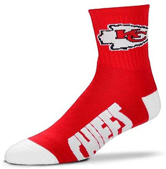 FBF 501 Quarter Socks Kansas City Chiefs Large(10-13)