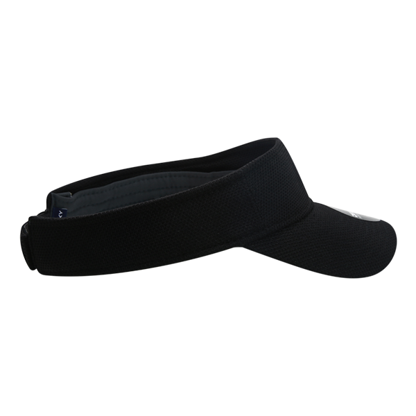 Standard Golf Sun Visors Pique Pattern Black