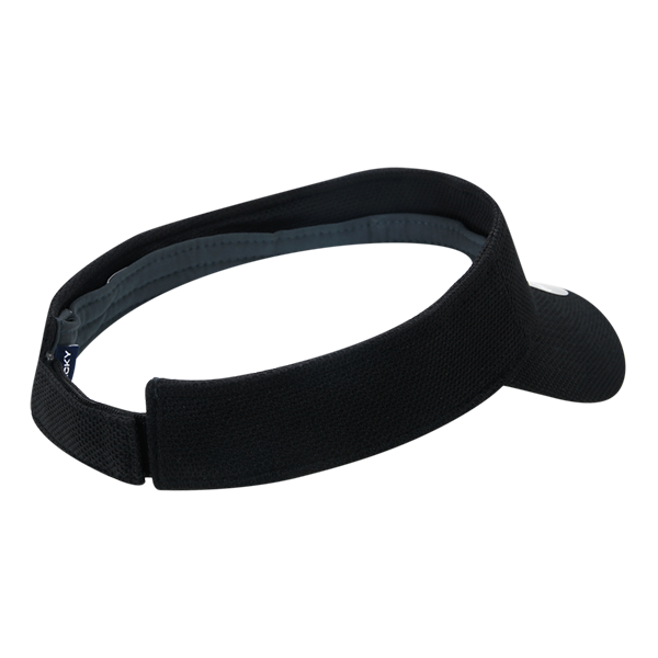 Standard Golf Sun Visors Pique Pattern Black