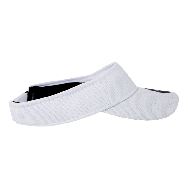 Standard Golf Sun Visors Pique Pattern White