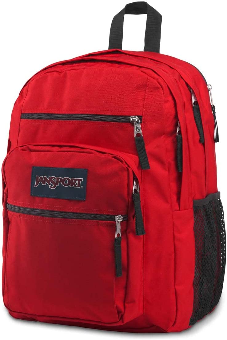 JanSport Big Student Backpack Red Tape