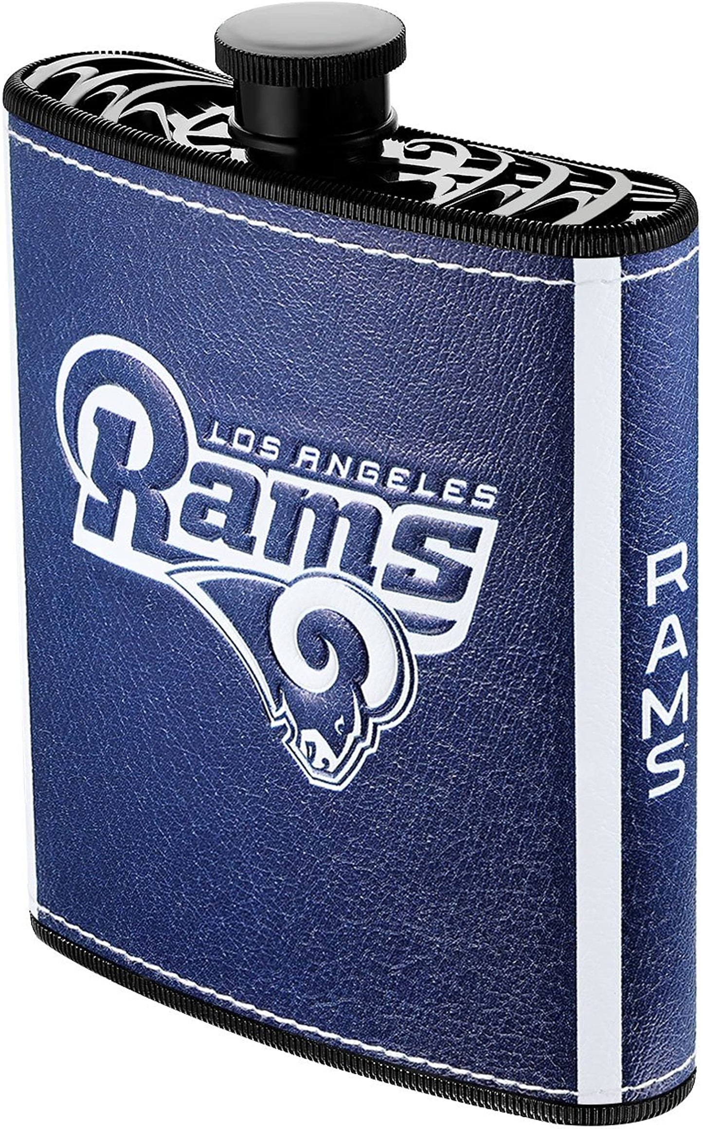 Los Angeles Rams Plastic Hip Flask, 7-ounce