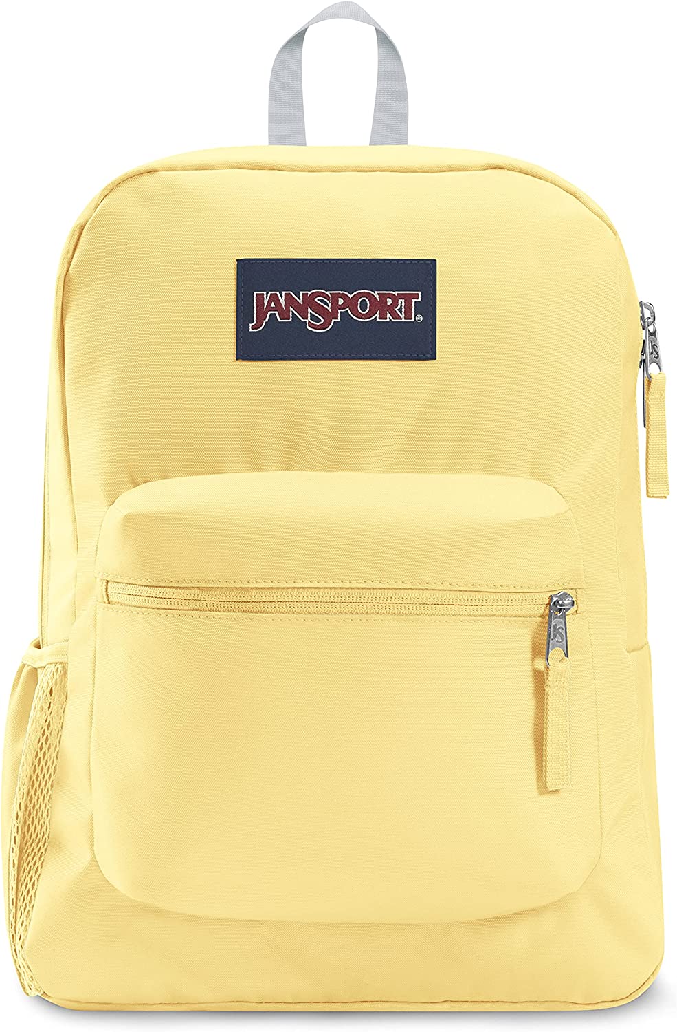 yellow jansport right pack JanSport Cross Town Pale Banana School Backpack JS0A4QUE85X – Yocaps