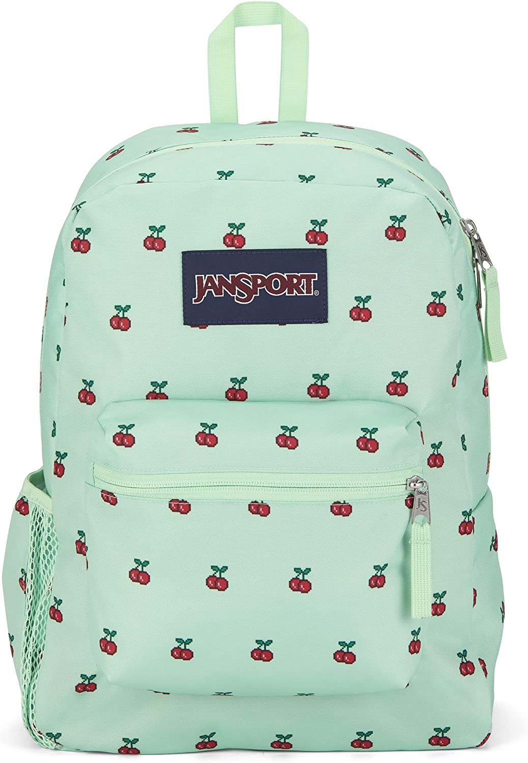 JanSport Cross Town 8 Bit Cherries School Backpack JS0A47LW93L