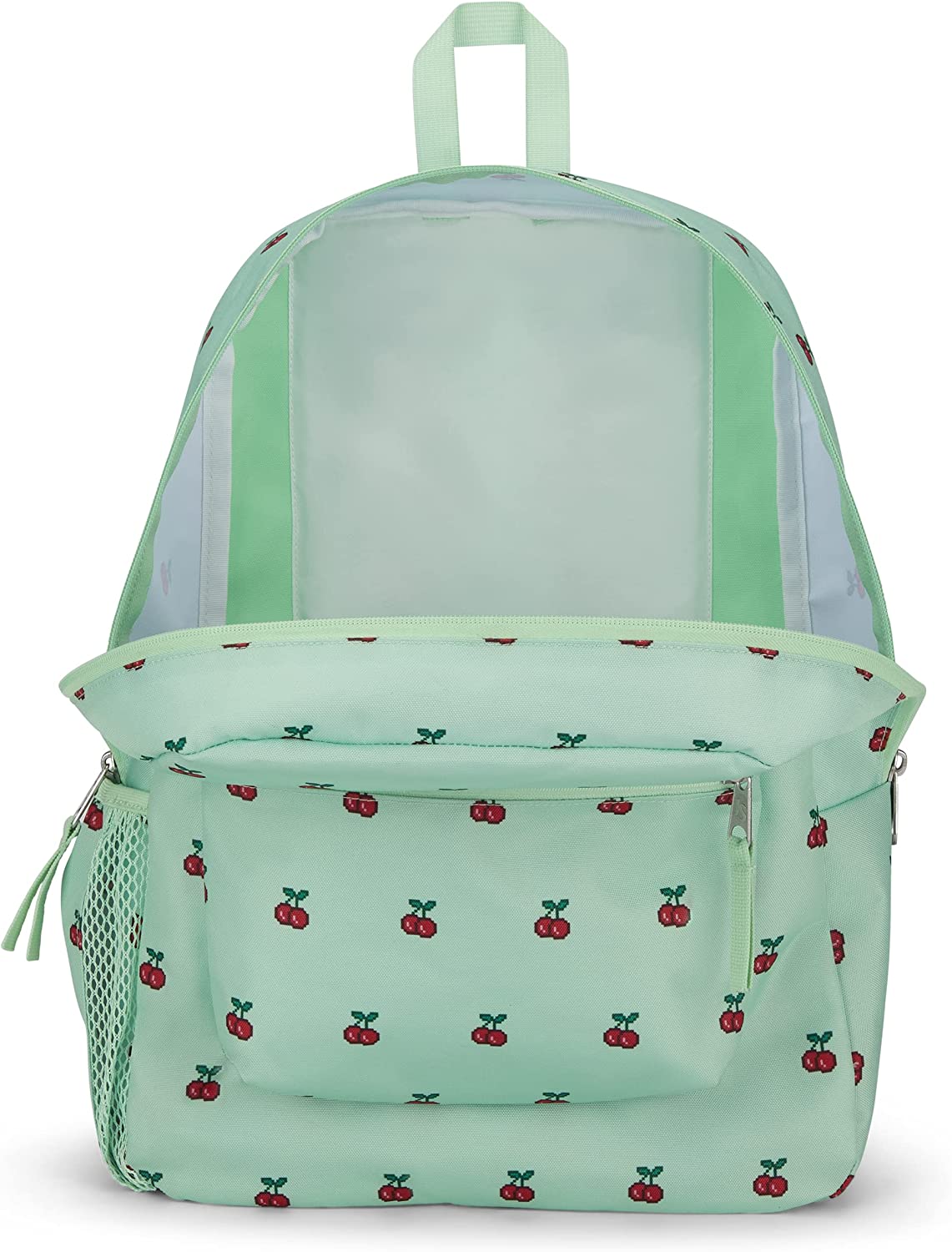 JanSport Cross Town 8 Bit Cherries School Backpack JS0A47LW93L