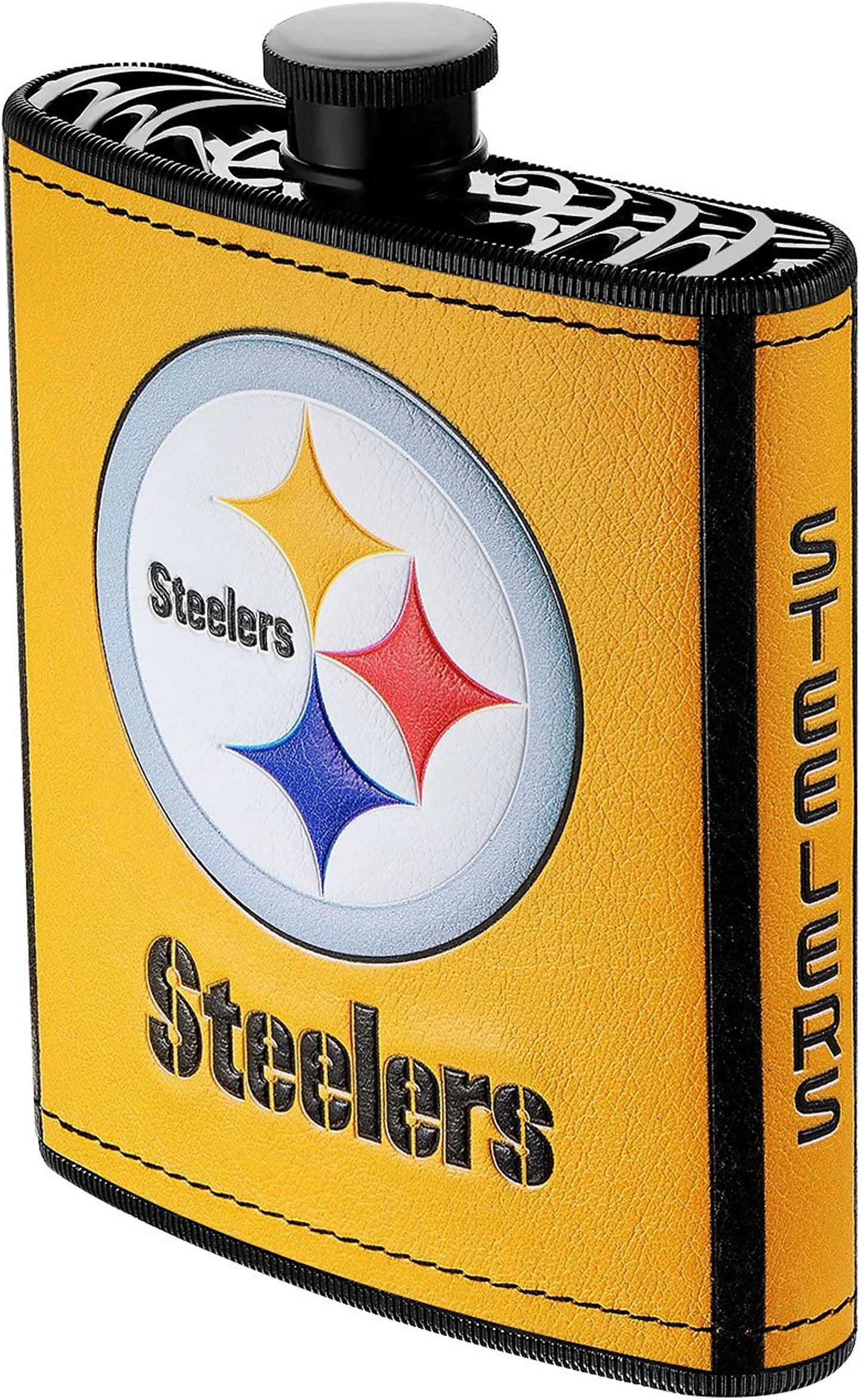 Pittsburgh Steelers Plastic Hip Flask, 7-ounce
