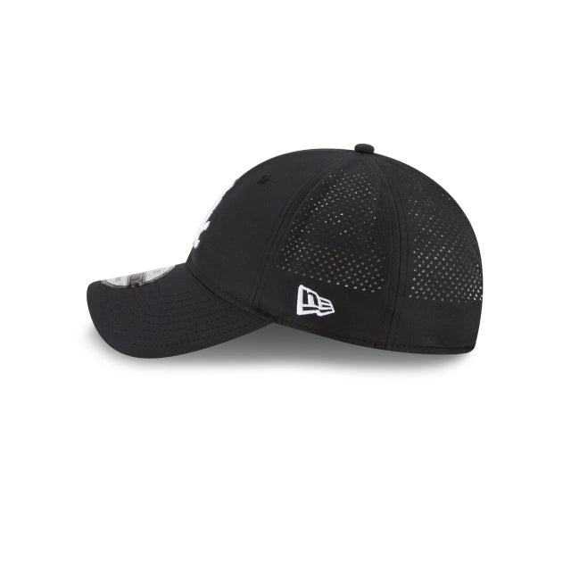 New Era Chicago White Sox Perforated Pivot 9TWENTY Adjustable Hat - Black