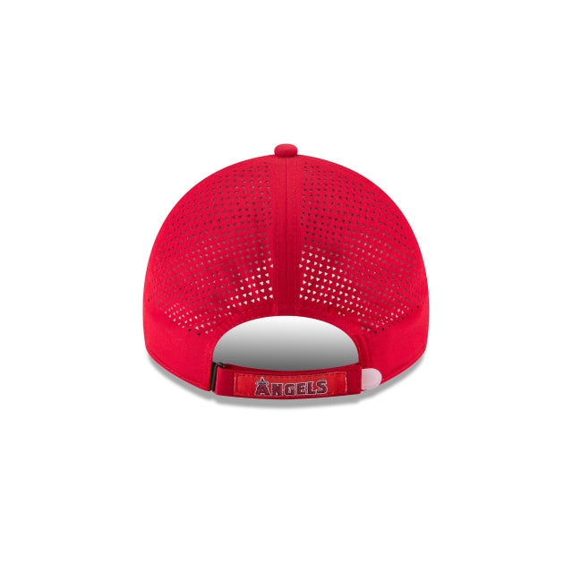 New Era Los Angeles Angels Perforated Pivot 9TWENTY Adjustable Hat - Red