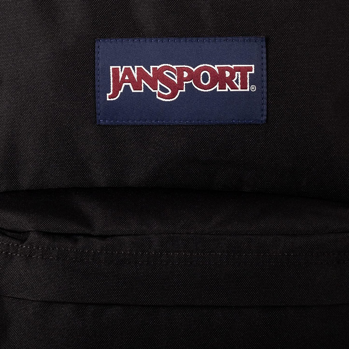 JanSport JS0A4QUE008 Superbreak Plus Black School Laptop Backpack