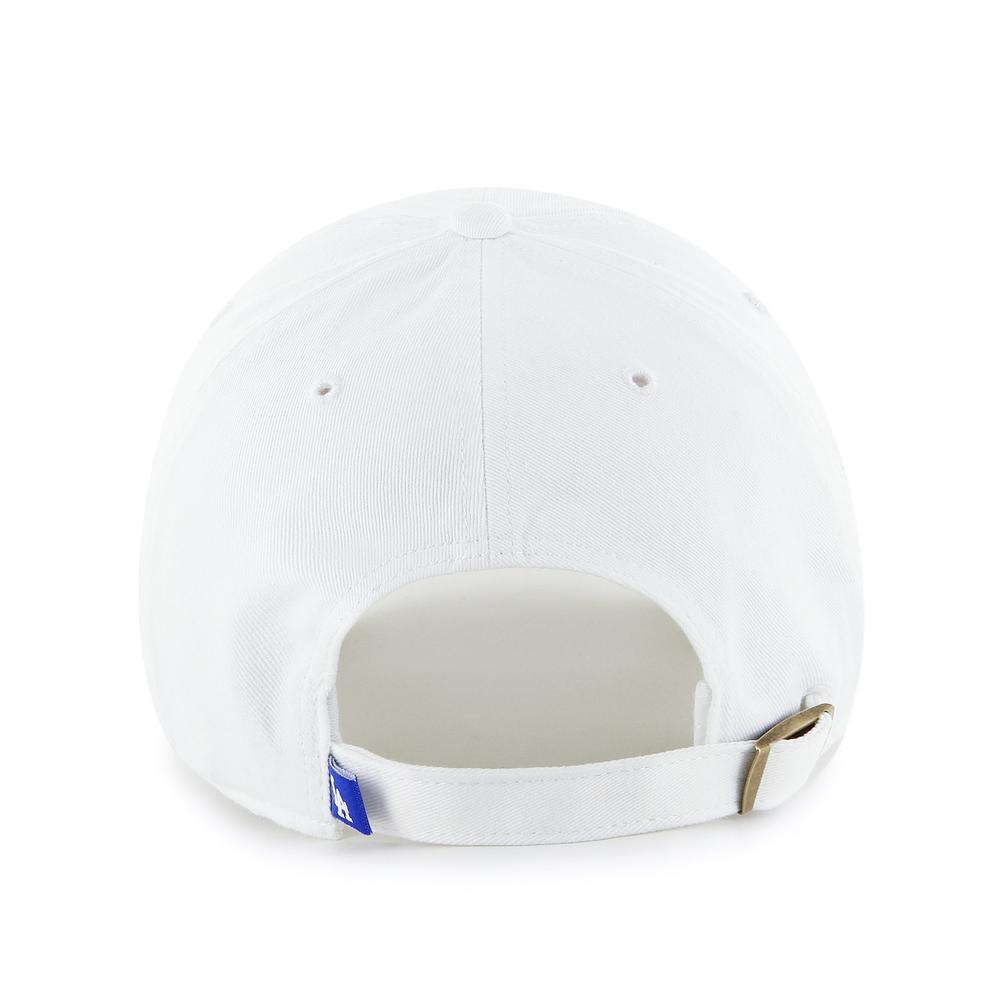 '47 MLB Los Angeles Dodgers Clean Up Adjustable Hat White