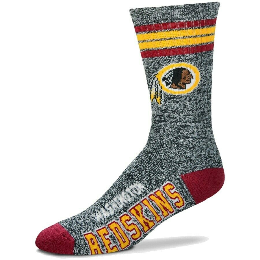 Round Striped Fascinating Sport Washington Redskins Crew Socks – Best Funny  Store