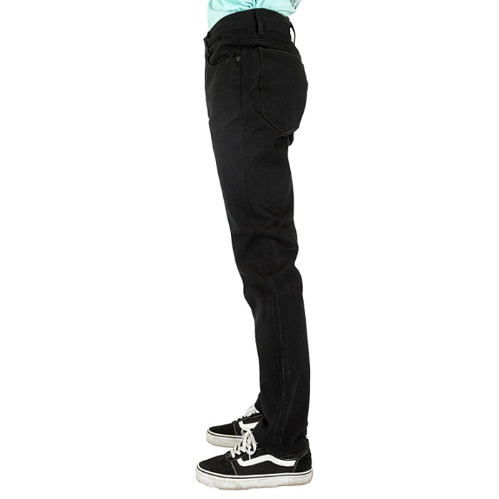 Men's 13.OZ Slim fit Black Denim Jeans