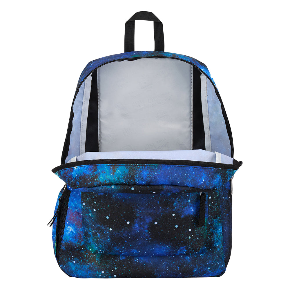 JanSport Backpack Cross Town Cyberspace Galaxy