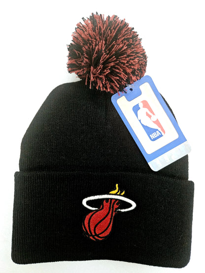 NBA Adidas Miami Heat Beanie Hat