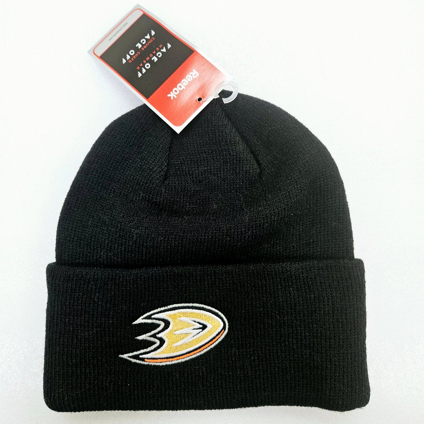 NHL Anaheim Ducks Reebok Beanie Winter Hat Cuffed
