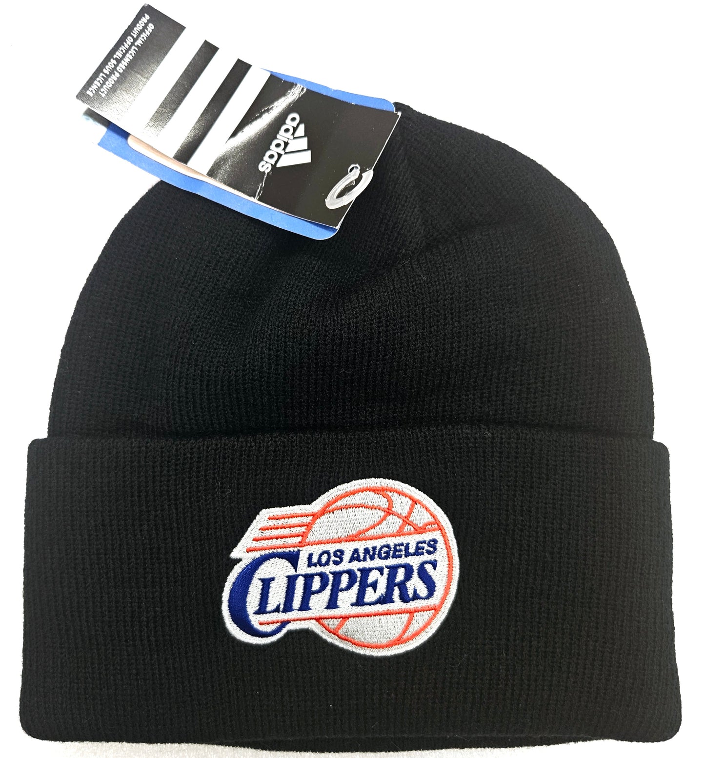 Los Angeles Clippers NBA Black Knit Beanie Hat
