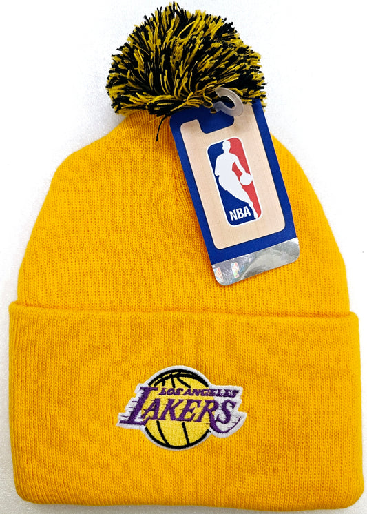 Classic Cuffed Beanie Hat - NBA Los Angeles Lakers