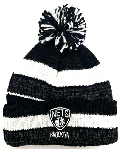 Adidas Brooklyn Nets Cuffed Knit Hat