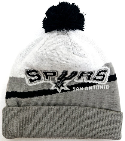 San Antonio Spurs Cuffed Knit Hat with Pom