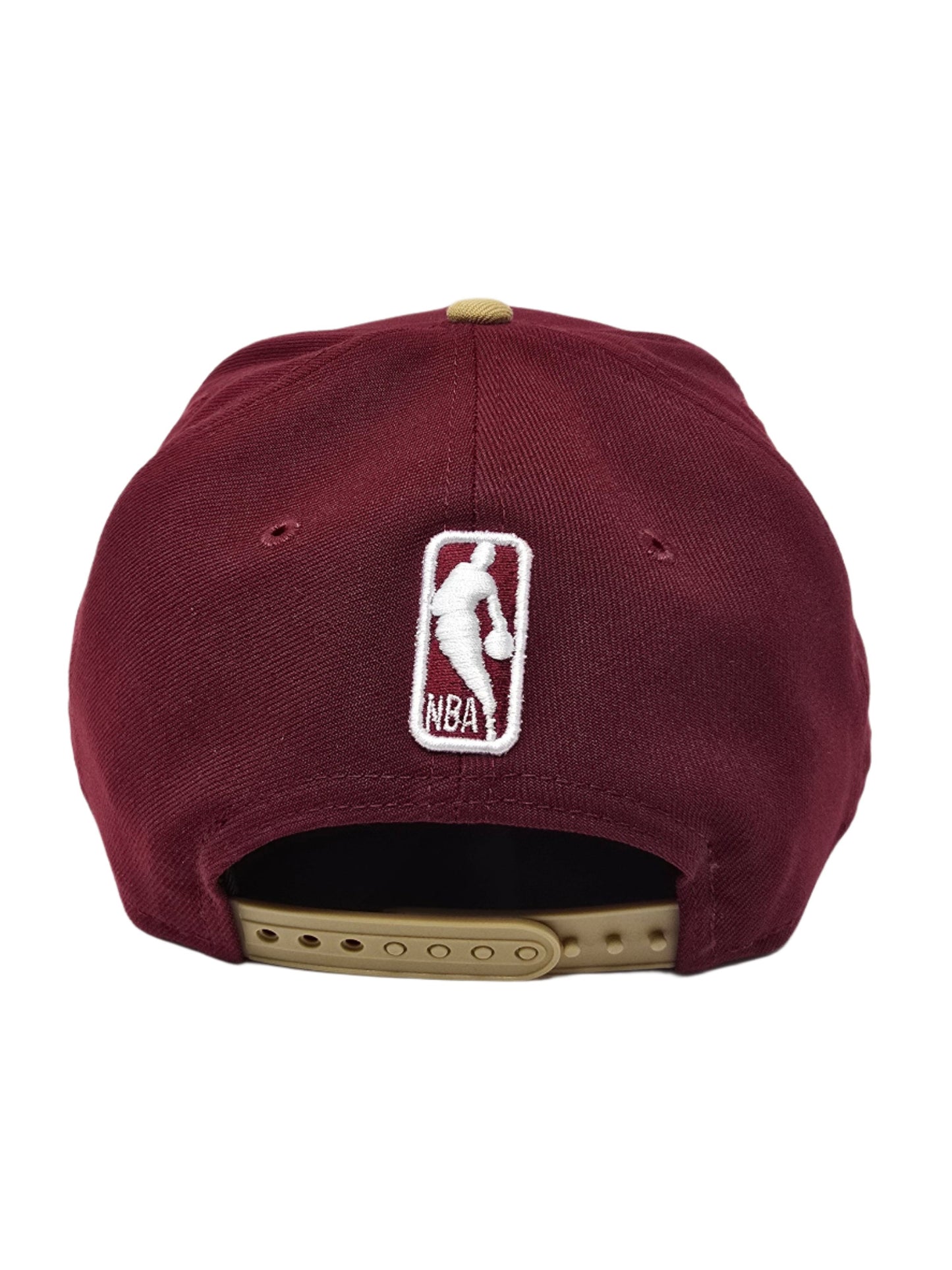 Cleveland Cavaliers Two Tone Maroon with Gold Brim Officially Licensed NBA New Era 9FIFTY Snapback