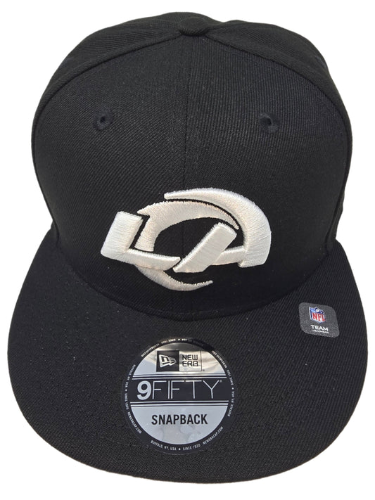 Los Angeles Rams Authentic New Era 9FIFTY Black Snapback Baseball Cap