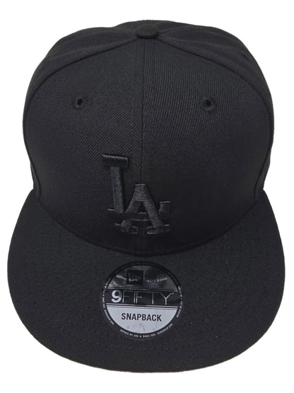 Los Angeles Dodgers Authentic New Era 9FIFTY Blackout Snapback Baseball Cap