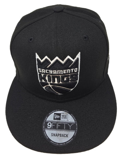 Sacramento Kings Authentic New Era 9FIFTY Black Snapback Baseball Cap