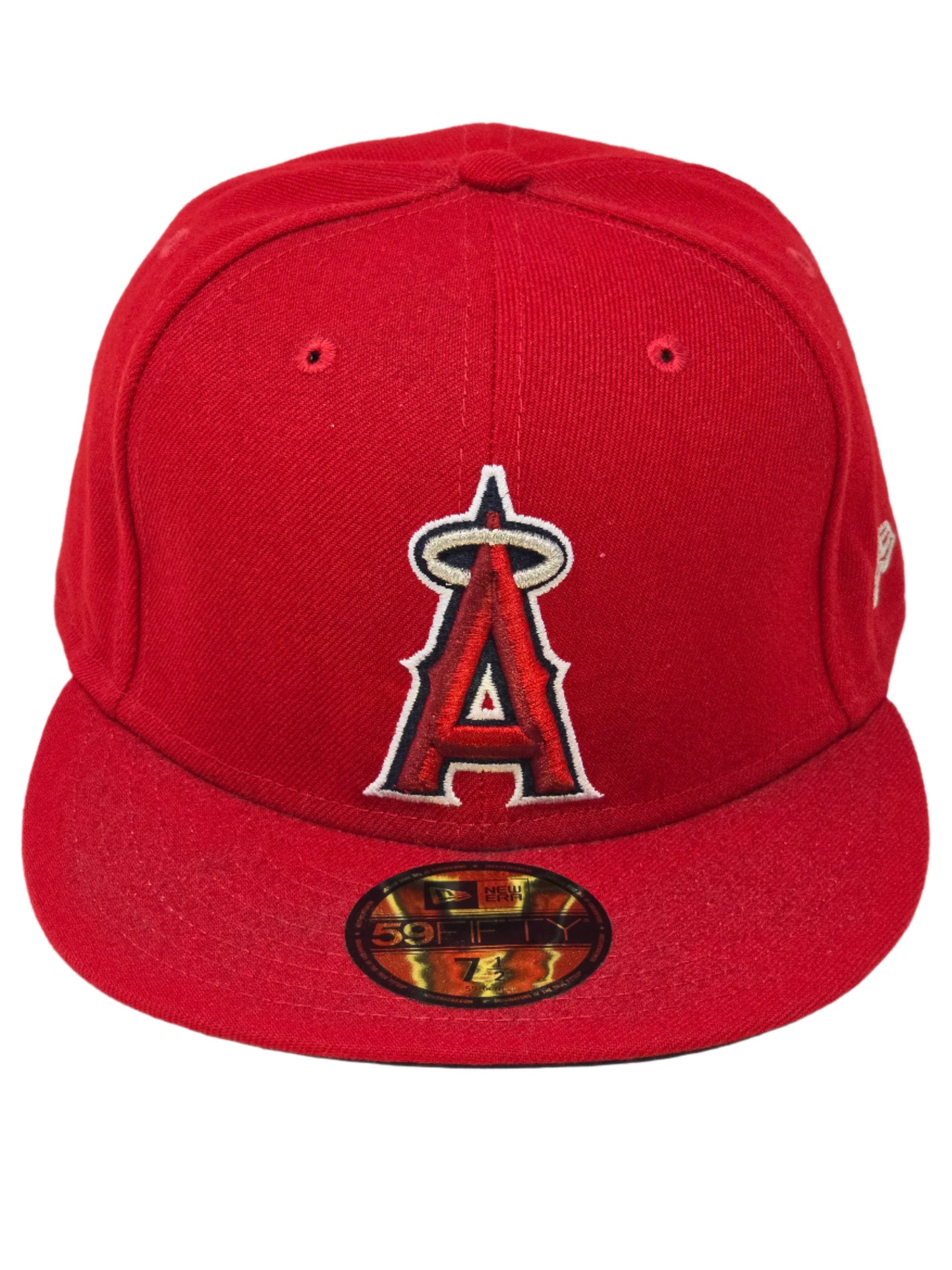 Anaheim Angels New Era Fitted Baseball Cap 59FIFTY - Red