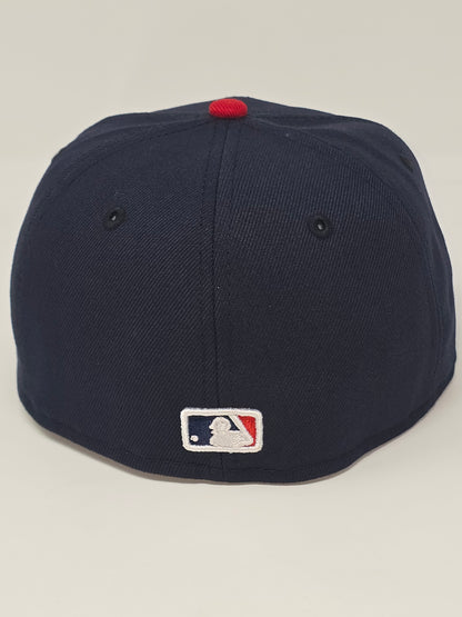 뉴에라 59FIFTY MLB 뉴욕 양키스 어센틱 컬렉션 필드 피티드 모자 네이비/화이트