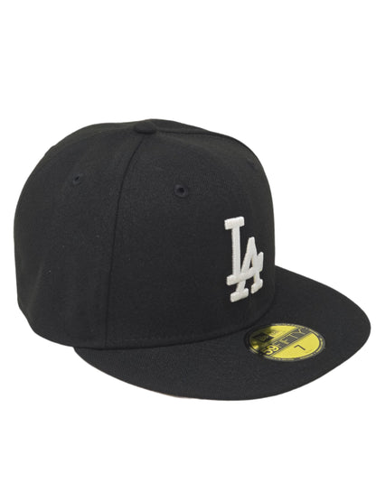 Los Angeles Dodgers New Era 59FIFTY Black Fitted Hat Authentic Collection