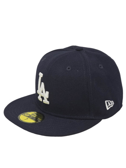 Los Angeles Dodgers New Era 59FIFTY Navy Fitted Hat Authentic Collection