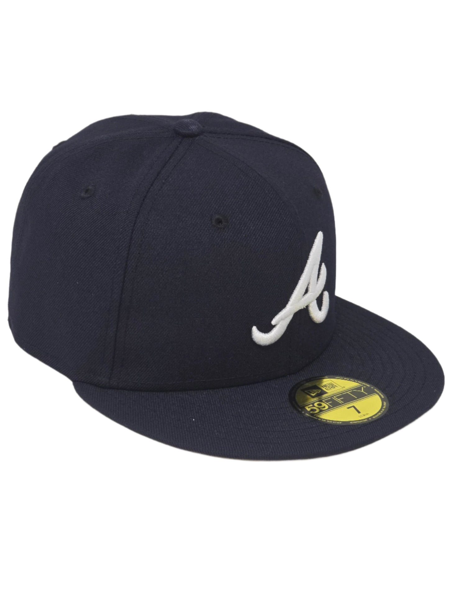 Atlanta Braves New Era 59FIFTY Navy Fitted Hat Authentic Collection