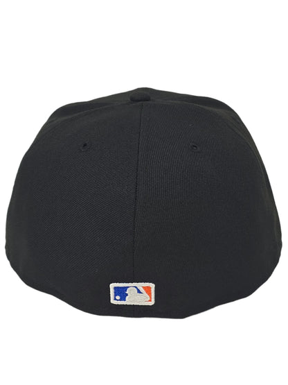 New York Mets Black & White Logo 9FIFTY Snapback